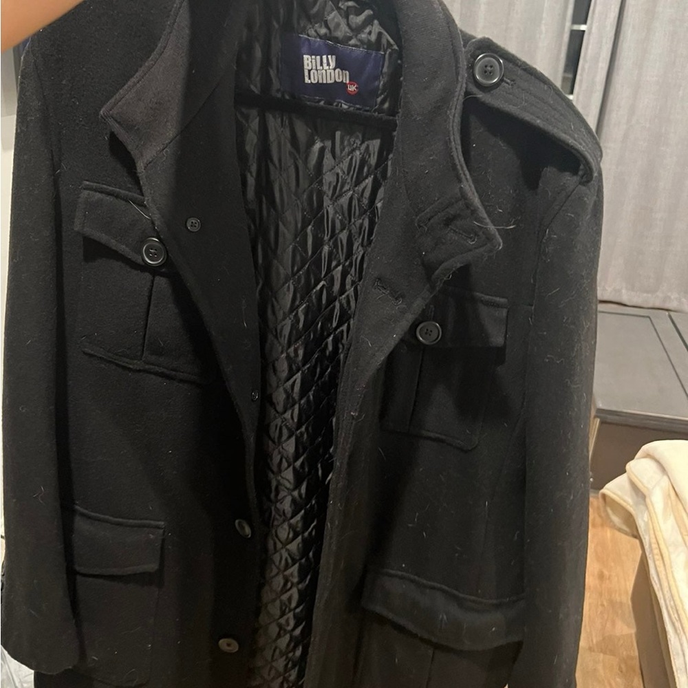 Black Men's Coat